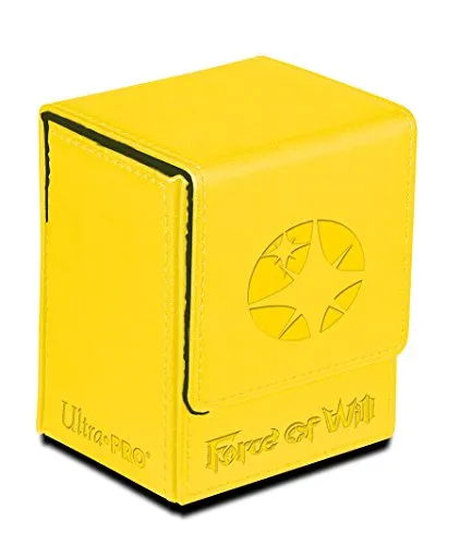 Ultra Pro 84699 - Force of Will Light Magic Stone Flip Box, Kartenspiel