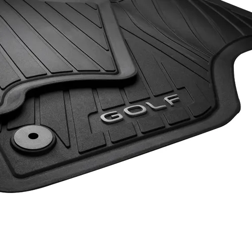Original Audi A7 C8 Allwetterfußmatten 2tlg., Gummifußmatten für vorne - Schwarze Gummifußmatten für Audi A7 C8, idealer Schutz vor Schmutz und Nässe, perfekt für den Einsatz in jedem Wetter.