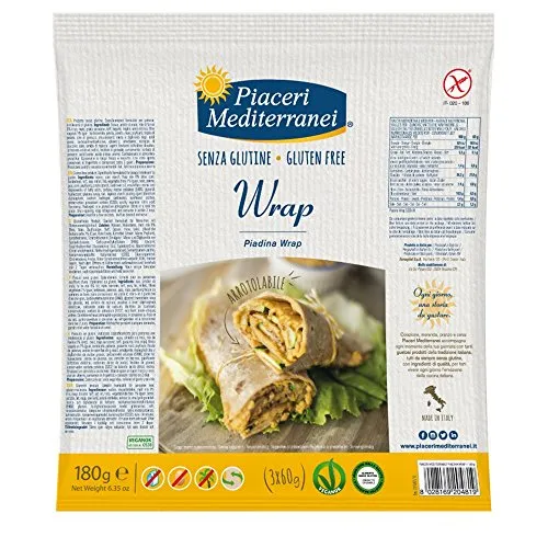 Eurospital Piaceri Mediterranei Piadina Wrap 180 G