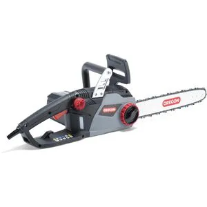 Oregon Kettensäge CS1400 - 2400 W Elektro Kettensäge mit 40 cm Schwert - Kettensägen für den Garten: Geräuscharme und sichere Kettensäge mit integrierter Kettenbremse und Sofortstart-Funktion für müheloses Arbeiten.
