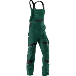 Kübler ActiviQ Latzhose 3250 moosgrün/schwarz Größe 30 - Latzhose für optimale Bewegungsfreiheit mit ergonomischem Schnitt, CORDURA-Verstärkungen und praktischen Taschen für Beruf und Freizeit.