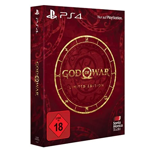 God of War - Limited Edition für PS4 - Spiele für PlayStation 4 mit atemberaubender Grafik und wuchtigen Kämpfen, inklusive Steelbook, Artbook und exklusiven In-Game Extras.