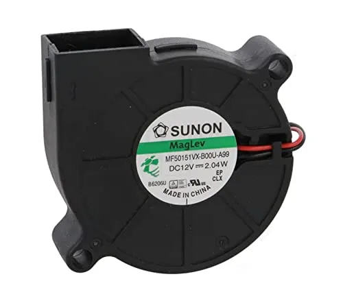Sunon Radial Lüfter 50x50x15mm MF50151VX-A99 DC 12V 6000 U/min 42dBA Vapolager 2 Litzen