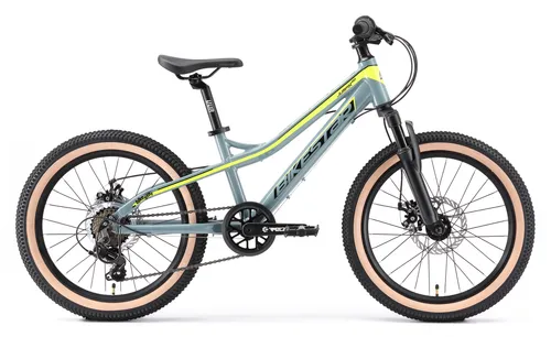 BIKESTAR Alu Mountainbike 20 Zoll - Jugendfahrrad für 6-9 Jahre, 7-Gang Shimano Schaltung und Scheibenbremse, risikofrei 60 Tage testen