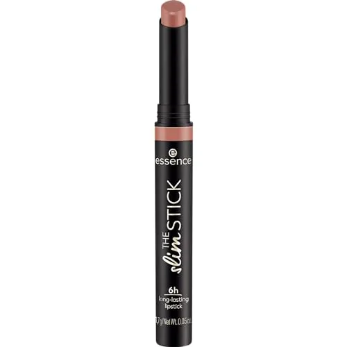 Essence The Slim Stick 102 Over The Nude Lippenstift - Präziser Lippenstift in schlankem Design mit cremiger Textur und samtig-mattem Finish. Hält bis zu 6 Stunden und sorgt für ein angenehmes Tragegefühl. Vegan und ideal für jeden Look.