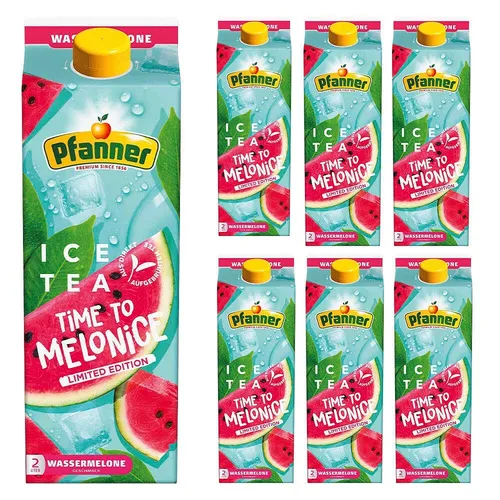 Pfanner Eistee  Wassermelone 6x 2,0 l