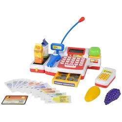Simba Supermarktkasse mit Scanner (104525700) - Interaktive Kauferfahrung für Kinder, fördert kreatives Spielen und Rollenspiele
