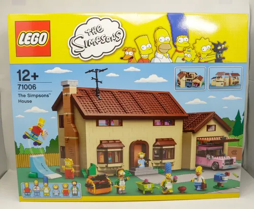 LEGO Simpsons 71006 - Das Simpsons Haus - LEGO Set mit 2523 Teilen, ideal für Fans der Simpsons und kreative Bauprojekte. Perfekt für Sammler und zum Spielen!