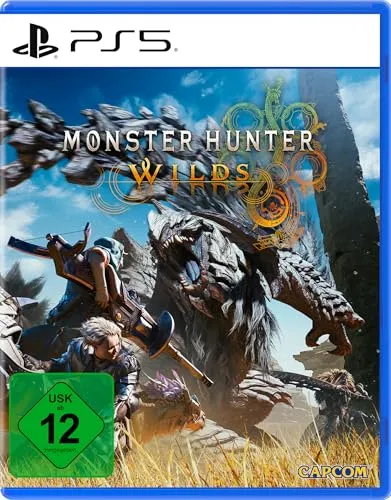 Monster Hunter Wilds - PlayStation 5 (NEU & OVP!) - Action & Abenteuer Spiel für PS5, entdecke die fantastischen Welten im Multiplayer-Modus und erlebe packende Gefechte!