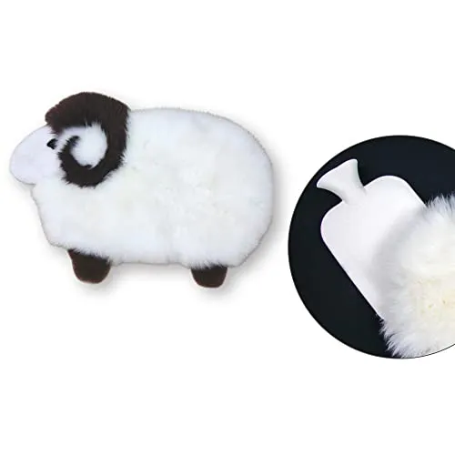 Heitmann Felle Lammfell Hülle für Bettflaschen - Elegante Lammfell Hülle für Bettflaschen, sorgt für wohlige Wärme und ist ideal für kalte Winterabende. Perfekt für gemütliche Stunden zu Hause.