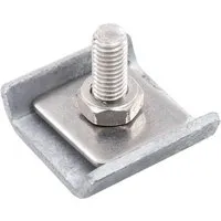 vidaXL Gittermattenverbinder 25 Sets - Dekorative Zäune – Rostbeständige Verbinder für langlebige Doppelstabmattenzäune, ideal für einfache Montage und sichere Verbindung.
