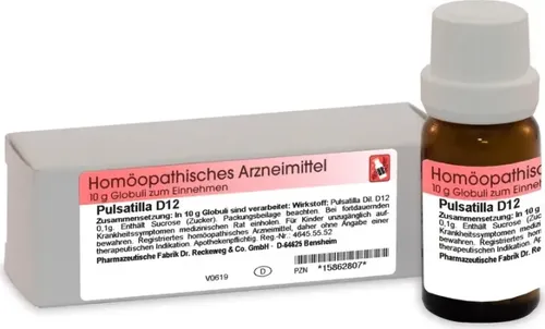 PULSATILLA D 12 Globuli 10 g