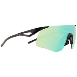 Red Bull SPECT Eyewear MARK-04 Black Sonnenbrille - Innovative Sonnenbrille mit rahmenlosem Design und sphärischer Panoramalinse für ein breites Sichtfeld. Ideal für Sportler – leicht und komfortabel bei allen Aktivitäten.