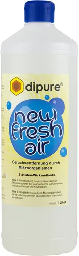 New Fresh Air Geruchsentferner mit Mikroorganismen 1000 ml Nachfüllflasche - Lufterfrischer, entfernt unangenehme Gerüche nachhaltig mit natürlichen Mikroorganismen für ein frisches Raumklima.