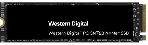 Western Digital WD PC SN720 NVMe SSD - SSD - 256 GB - Intern - M.2 2280 - PCI Express 3.0 x4 (NVMe)