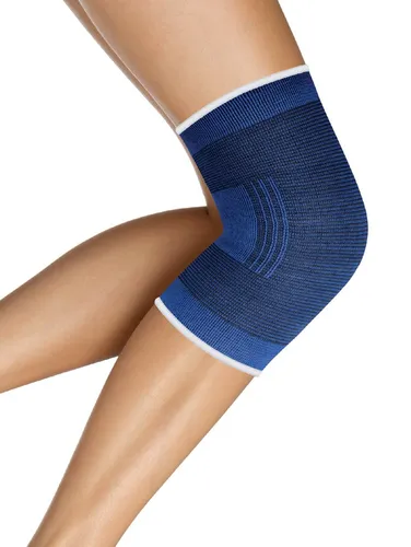 Lifemed Sportbandage "Kniestütze" Größe M - Bunt - Bandagen - Stabilisiert und entlastet das Knie, atmungsaktiv und beidseitig tragbar für optimalen Tragekomfort.