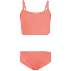 Aquarti Bustier-Bikini Aquarti Mädchen Bikini Set Bustier Bikinislip Zweiteiliger Badeanzug orange 146
