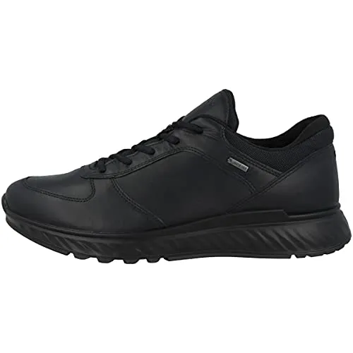 ECCO EXOSTRIDE W LOW GTX - Atmungsaktiver Wanderschuh in Schwarz, Größe 43 EU - Wanderschuhe mit GORE-TEX-Technologie für wasserdichten Komfort und ECCO SHOCK THRU für optimale Stoßdämpfung. Ideal für Abenteuer in der Natur.