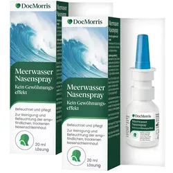 DocMorris Meerwasser Nasenspray Duo 2X20 ml