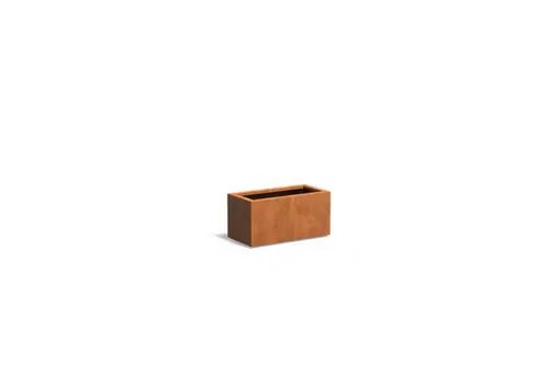 Adezz Pflanzgefäß Carrez Standard Rechteck aus Corten-Stahl - Das hochwertige Pflanzgefäß CARREZ aus Cortenstahl verleiht Ihrem Garten ein einzigartiges Flair. Mit wetterfestem Material und optimaler Entwässerung ist es ideal für eine stilvolle Bepflanzung.