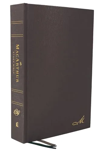 MacArthur Study Bible, 2nd Edition, Hardcover - Bücher, 2048 Seiten voller Gottes Wahrheit, ideal für tiefgehendes Studieren und geistliches Wachstum.