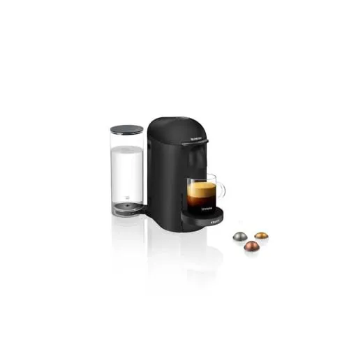 Krups YY2778FD Nespresso Vertuo Kapselmaschine - Siebträgermaschinen, vielseitige Kaffeekreationen von 40 ml bis 410 ml dank Centrifusions-Technologie, einfach zu bedienen mit nur einem Knopf.