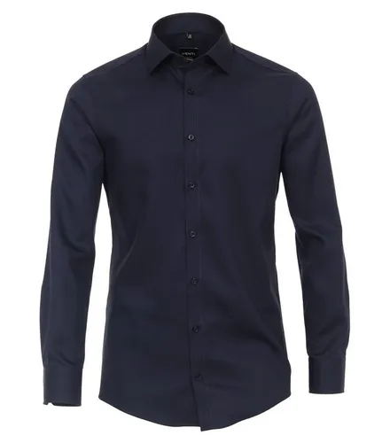 VENTI Langarmhemd Blau Größe 42 - Hochwertiges Langarmhemd aus 100% Baumwolle, ideal für den täglichen Gebrauch. Pflegeleicht und komfortabel, perfekt für jeden Anlass.