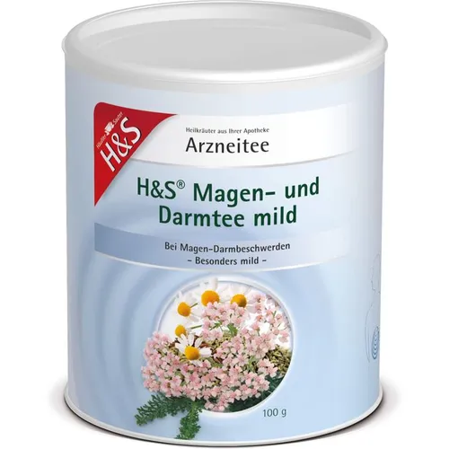 H&S Magen- und Darmtee mild lose 100 g - Tees für eine sanfte Unterstützung der Verdauung, ideal zur Linderung von Magen- und Darmbeschwerden.