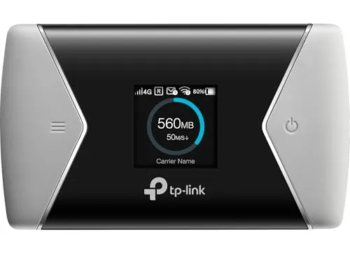 TP-Link M7650 - Mobiler 4G LTE WLAN Router mit 600 Mbit/s, ideal für bis zu 32 Geräte und 15 Stunden Akkulaufzeit