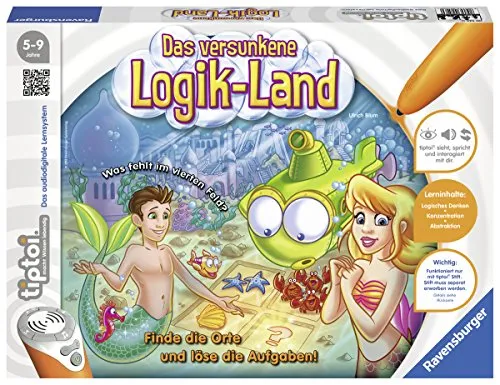 Ravensburger 00526 - tiptoi Spiel Das versunkene Logik-Land