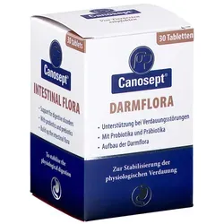 Canosept Darmflora Tabletten für Hunde - Arzneimittel zur Unterstützung der Darmflora bei Hunden, fördern das Wohlbefinden und die Verdauung. Ideal für eine gesunde Darmbalance.