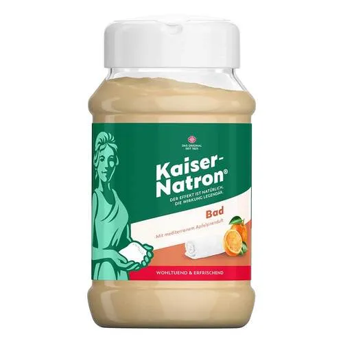 KAISER NATRON Bad 500 g - Arzneimittel zur Linderung von Hautirritationen und zur Unterstützung der Hautregeneration, ideal für entspannende Bäder.