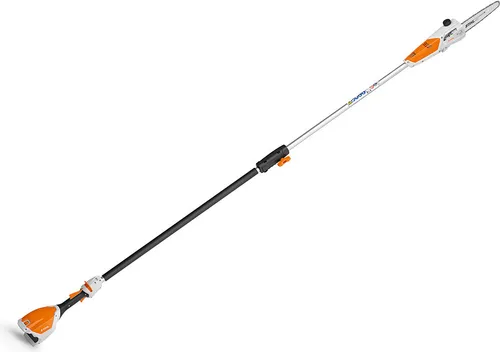 STIHL Akku-Hochentaster HTA50 - Akku-Hochentaster für effiziente Baum- und Gehölzpflege bis 280 cm, leise im Betrieb und ideal für Privatanwender. Ergonomischer Griff und robuster Asthaken sorgen für Komfort und Sicherheit.