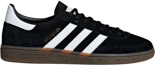 adidas Handball Spezial Schwarz Weiß - Unisex Sneaker Größe 37 1/3 EU - Sneaker aus Wildleder & Synthetik mit 3 cm Absatzhöhe, ideal für Alltag und Berufskleidung. Der adidas Handball Spezial bietet klassischen Stil und hohen Tragekomfort.