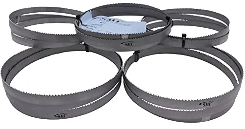 SMI 5er SET Bandsägeblatt Bi-Metall M42 Abmessung 1138 x 13 x 0,65 mm 10/14 ZpZ z.B. für MEP Piranha Sägeband