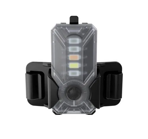 NiteCore NC-NU07LE Mobile Kleinleuchte LED - Taschenlampen: Kompakte Signallampe mit 11 Leucht-Modi, USB-C aufladbar und einfache Befestigung an Kleidung oder Ausrüstung.