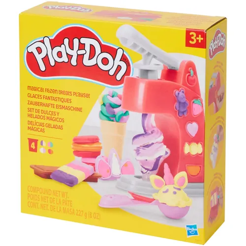 Hasbro Play-Doh Zaubereismaschine Spielset 20-teilig - Kreatives Knetspielset für Kinder ab 3 Jahren, fördert die Fantasie und bietet stundenlangen Spaß mit 20 Teilen.