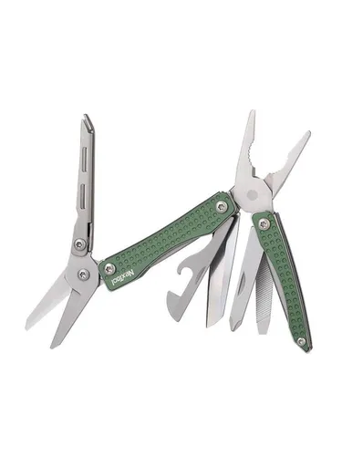 Nextool Multitool NE20050 10 in 1 (grün) - Multifunktionswerkzeuge mit 10 Funktionen, ideal für den Alltag und spezielle Aufgaben – inklusive Zange, Schraubendreher und praktischen Öffnern.