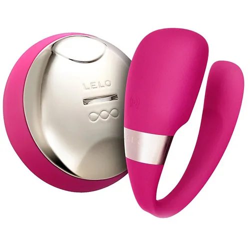 LELO INSIGNIA TIANI 3 CERISE Massager – Eleganter Vibrator mit Fernbedienung - Sexspielzeug – Der TIANI 3 bietet ein luxuriöses Design und gezielte Stimulation für unvergessliche Momente zu zweit.