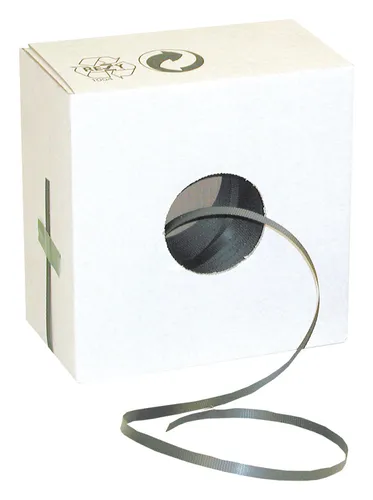Kst.-Band 16 mm Rolle a 1000 m - Umreifungssets für Kunststoff, langlebiges und vielseitig einsetzbares Band in 16 mm Breite für effiziente Verpackungslösungen.