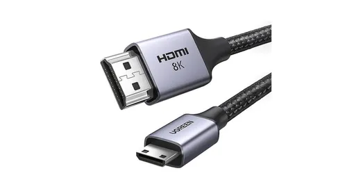Kabel Ugreen HD163 15515 mini HDMI / HDMI 2.1 8K 2m - szary UGREEN 6941876215157