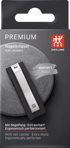 Zwilling Manicure TWIN Box Prime Nagelknipser - Nagelpflegeinstrumente, hochwertiger, mattierter Nagelknipser für präzise und sanfte Nagelpflege zu Hause.