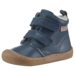 Naturino WIGGHI VL Lauflernschuh - Barfußschuh mit Warmfutter in Blau - Babyschuhe mit Warmfutter für kuschelige Füße, ideal für die ersten Schritte. In Größe 23, mit verstellbaren Klettverschlüssen und einer praktischen Größenschablone zum Download.
