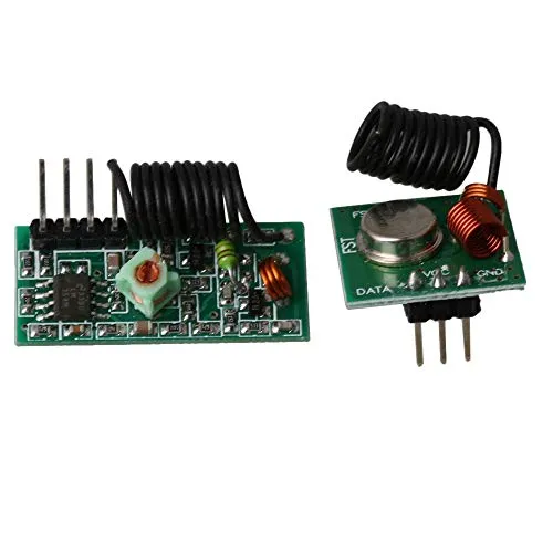 BQLZR 1 Set 433Mhz Transmitter und Empfängermodul Grün PCB