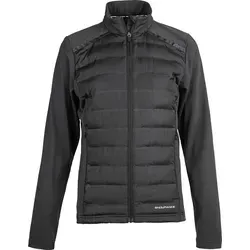 ENDURANCE Damen Jacke - Sportliche Hybrid-Laufjacke - Funktionsjacken für Damen mit Windstopper-Membran und wärmenden Stepp-Einsätzen, ideal für Outdooraktivitäten an kühlen Tagen und beste Bewegungsfreiheit dank Stretch-Einsätzen.
