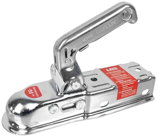 LAS Kupplungsklaue 10641, eckig, 60 mm, 750 Kg - Universalzubehör für Anhängerkupplungen, ideal für Anhänger mit eckiger Deichsel, max. Zuglast von 750 kg für sicheres Fahren.