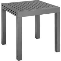 Juskys Gartentisch Laki – Moderner Outdoor Tisch - Tische für den Garten, wetterfest und ideal für gesellige Abende im Freien.