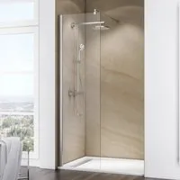 Schulte Walk In 60 x 200 cm MasterClass - Elegante Duschabtrennung - Duschabtrennung & -kabinen, modernes Design mit einfacher Montage und optimalem Platzangebot für Ihr Badezimmer.