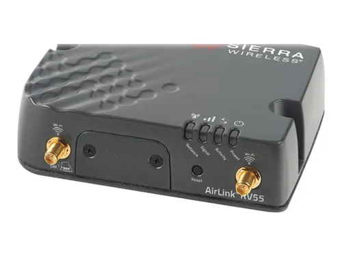 Sierra Wireless AirLink RV55 - Wireless Router - Zuverlässiger Wireless Router mit WWAN 1GbE und Dual-Band Wi-Fi 5 für stabile Internetverbindungen in mobilen Anwendungen.
