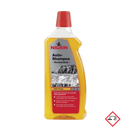 NIGRIN Shampoo Konzentrat Orange 1.000ml - Seife - Hochkonzentriertes Shampoo für intensive Reinigung und Pflege, ideal für strahlend frisches Haar.